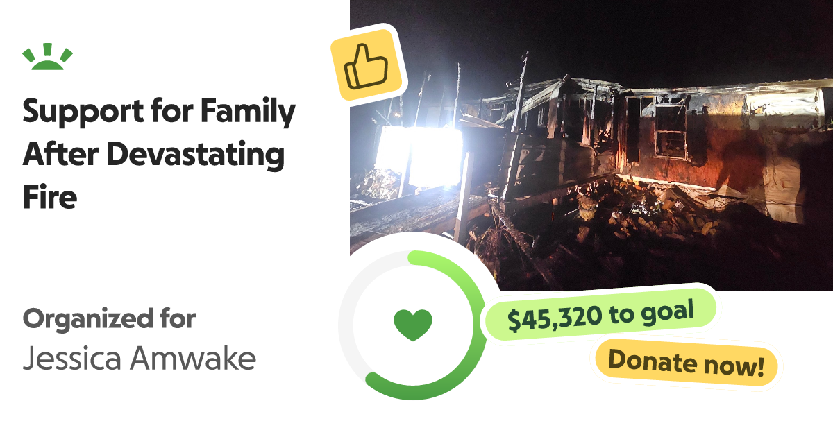 Fundraiser by Jamie Wright Support for Family After Devastating Fire