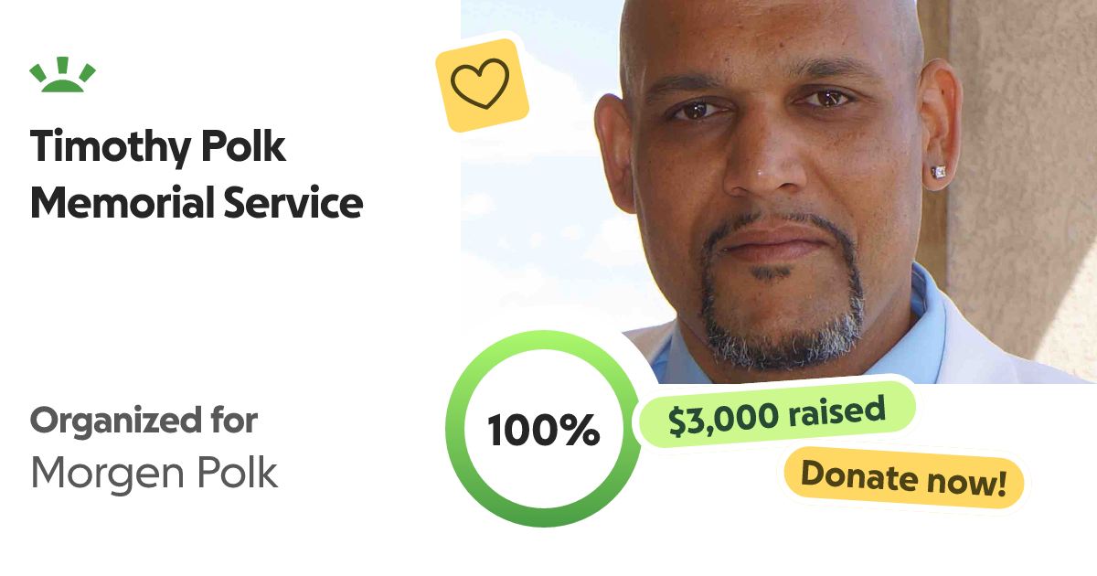 Fundraiser for Morgen Polk by Timothy M Polk : Timothy Polk