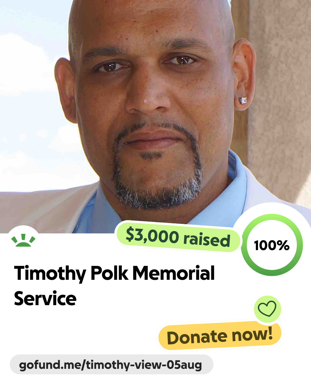 Fundraiser for Morgen Polk by Timothy M Polk : Timothy Polk