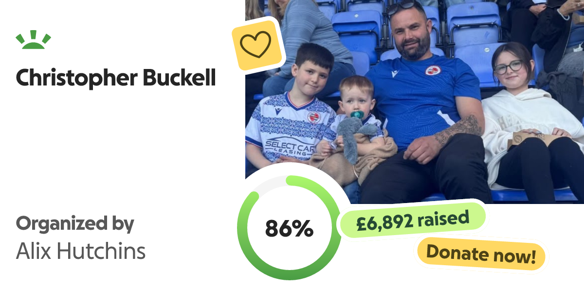 Donate to Christopher Buckell, organized by Alix Hutchins