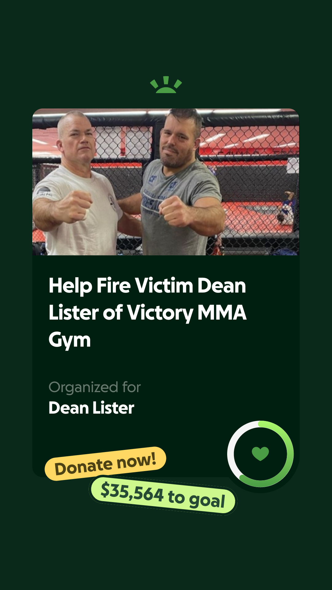 Fundraiser for Dean Lister by Ben Jackson : Help Fire Victim Dean