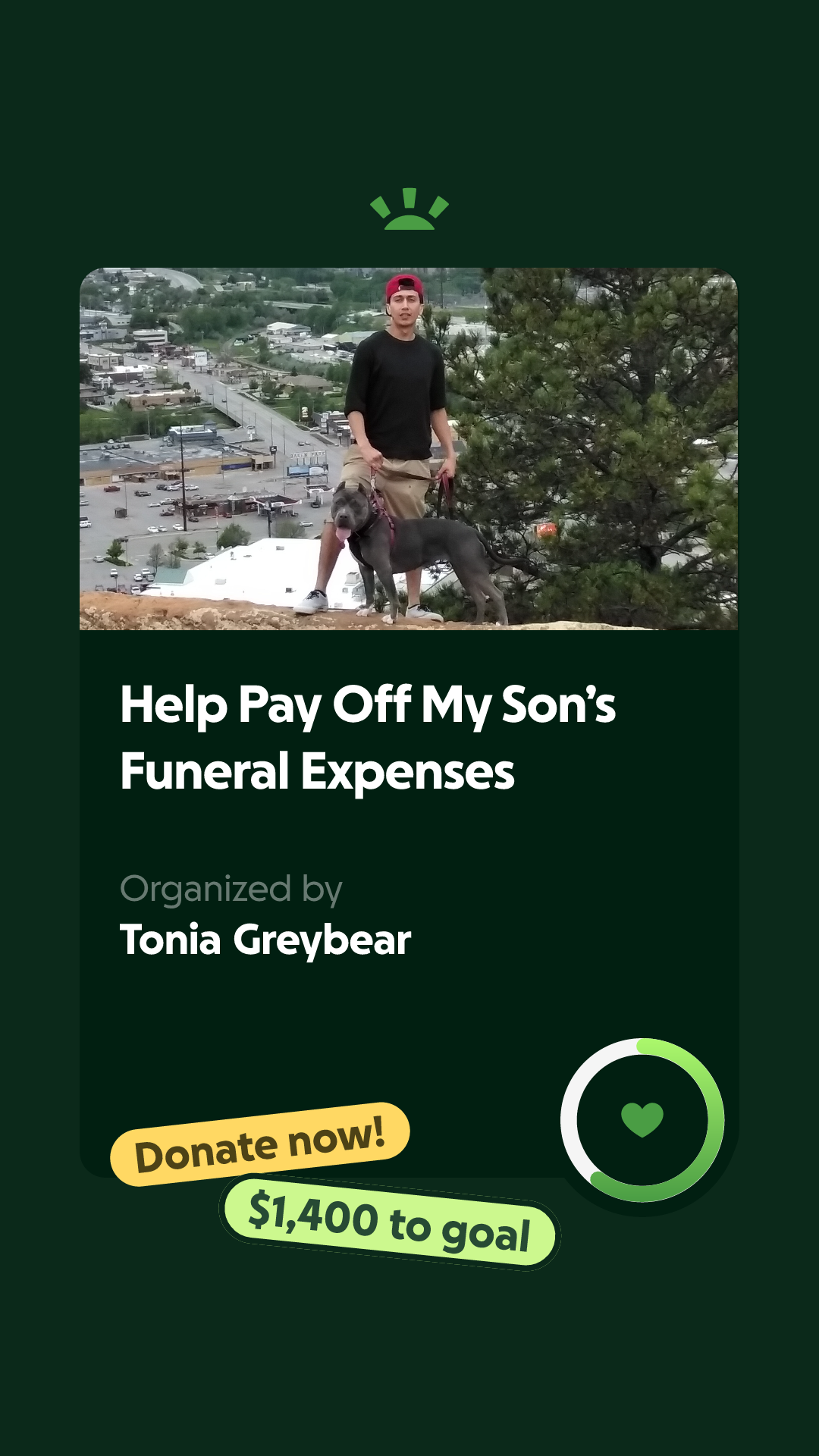 Fundraiser video preview
