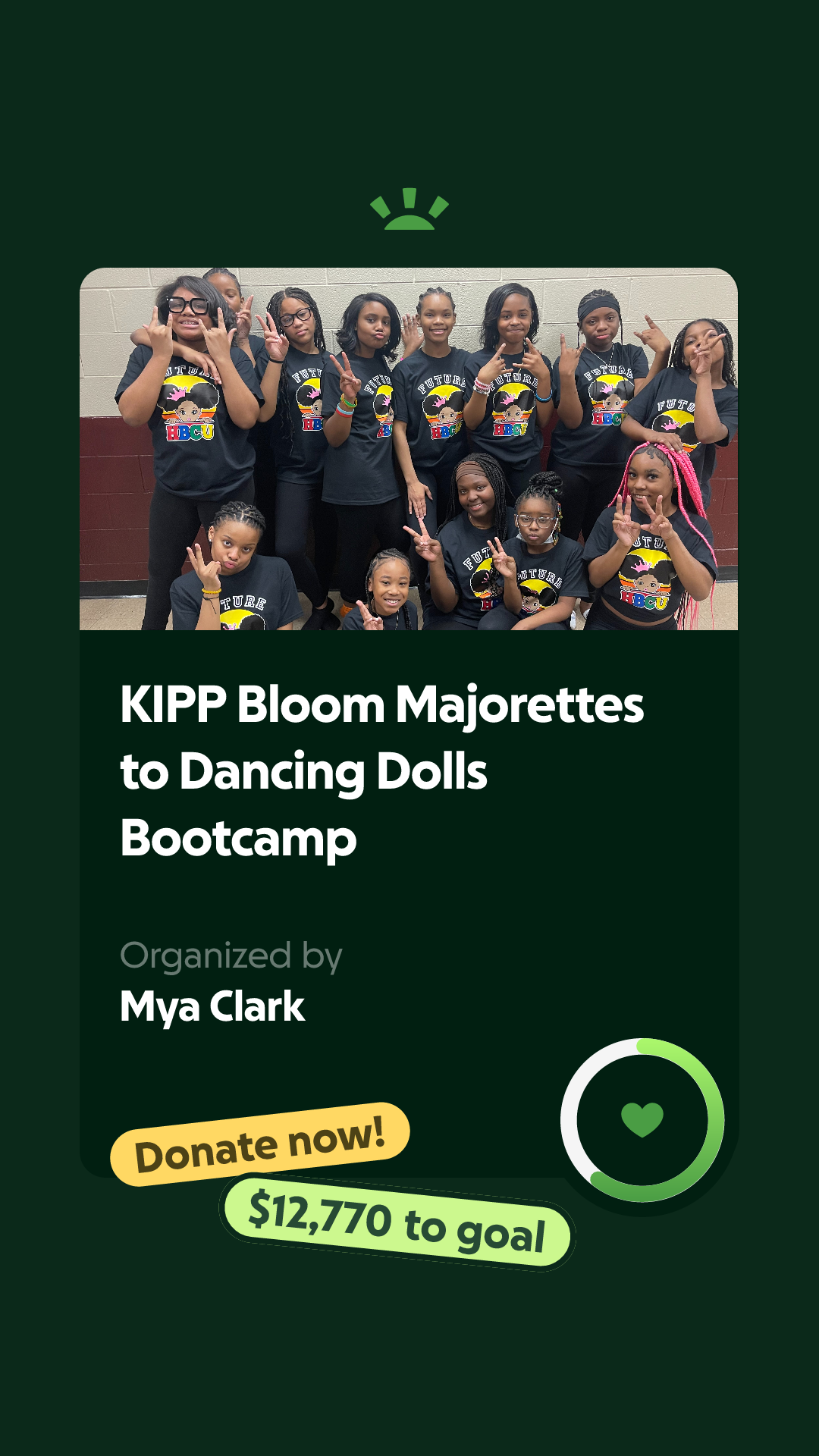 Fundraiser by Mya Clark : KIPP Bloom Majorettes to Dancing Dolls