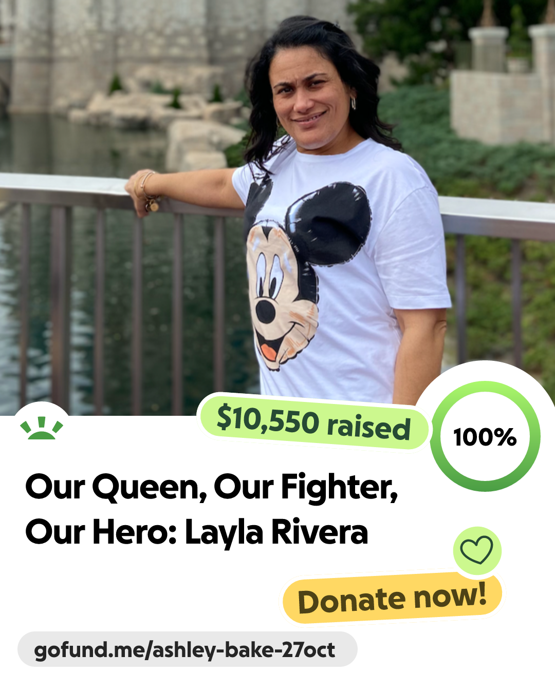 Fundraiser by Ashley Rivera : Our Queen, Our Fighter, Our Hero