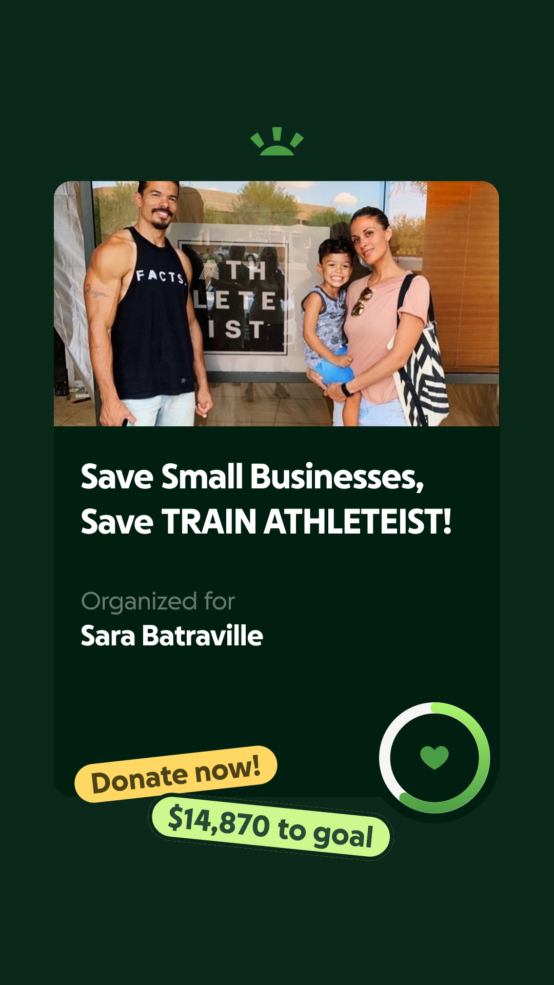 Fundraiser for Sara Batraville by Jessica Leila Adnani : Save