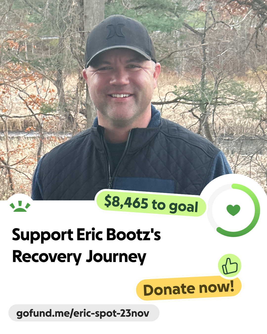 Fundraiser by Eric Bootz : Support Eric Bootz's Recovery Journey