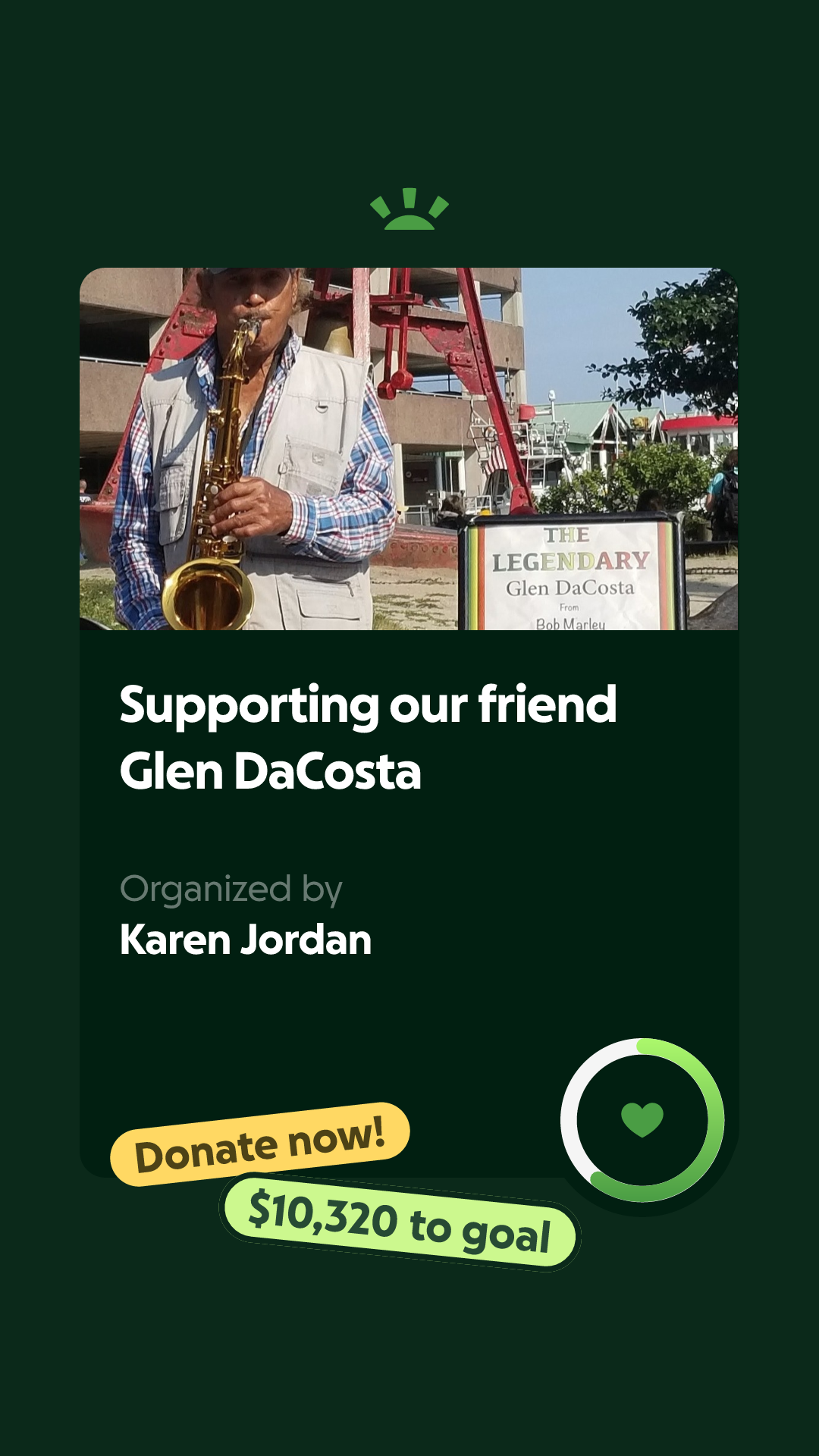 Fundraiser by Karen Jordan : Supporting our friend Glen DaCosta