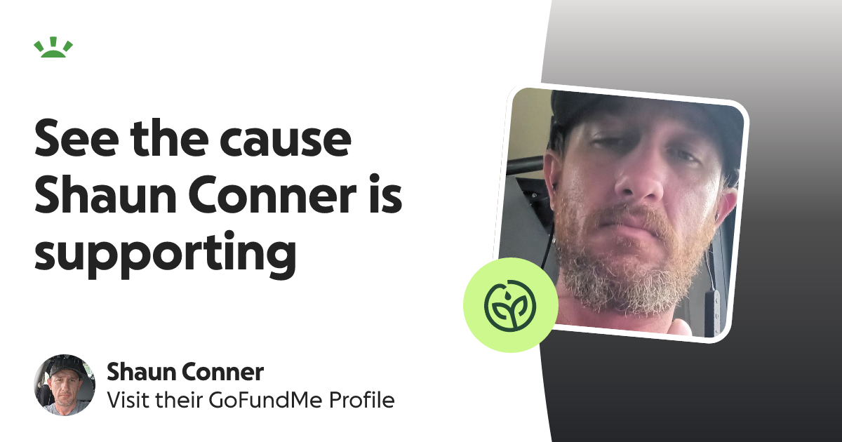 Shaun Conner’s GoFundMe Profile