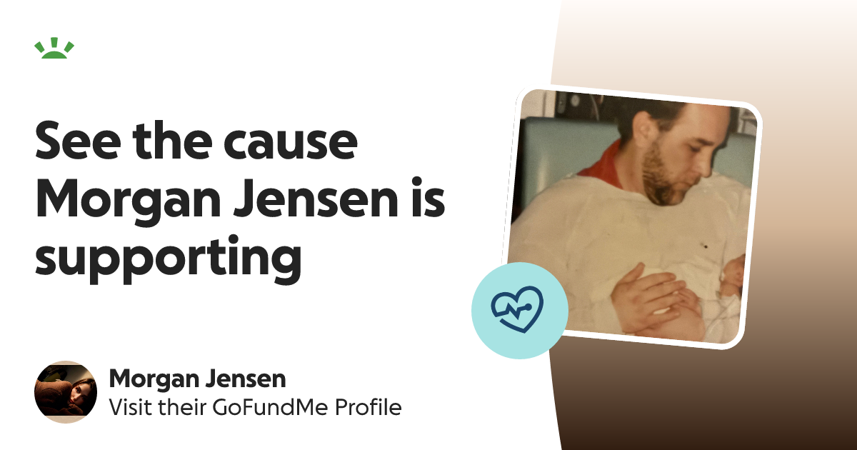 Morgan Jensen’s GoFundMe Profile