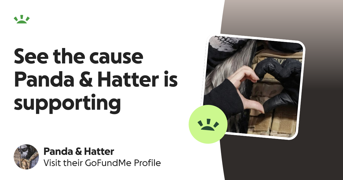 Panda & Hatter’s GoFundMe Profile