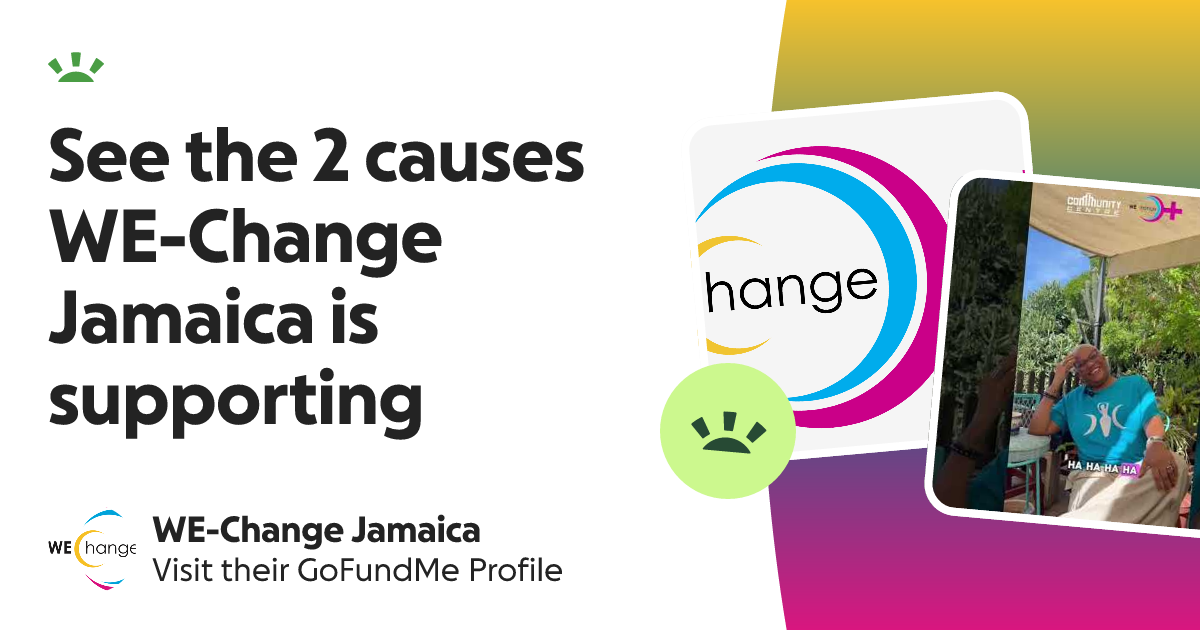 WE-Change Jamaica’s GoFundMe Profile