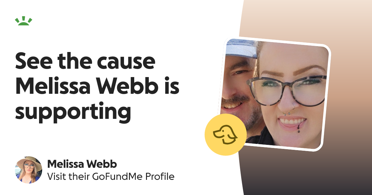 Melissa Webb’s GoFundMe Profile