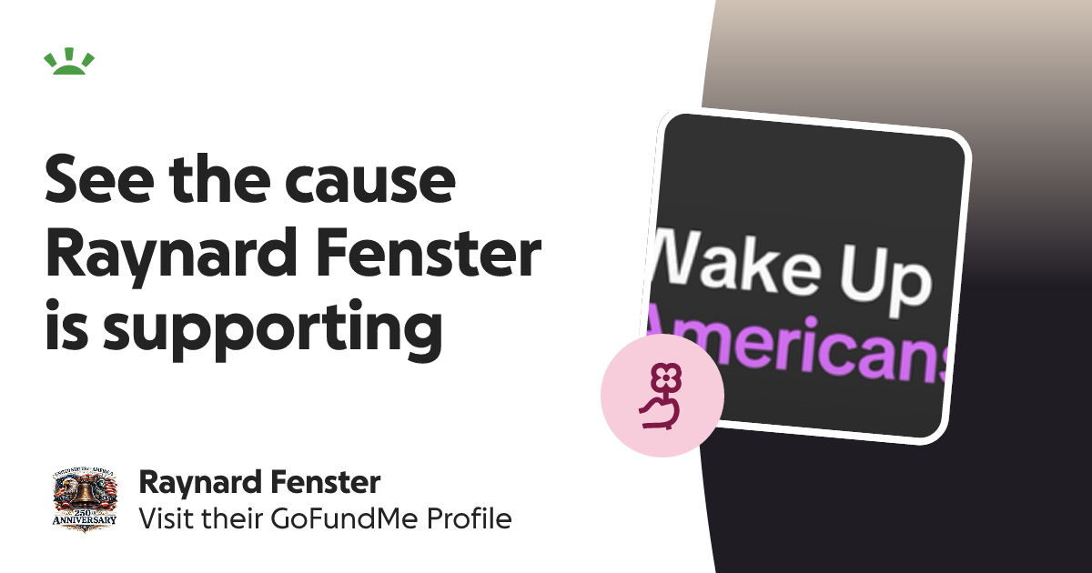 Raynard Fenster’s GoFundMe Profile