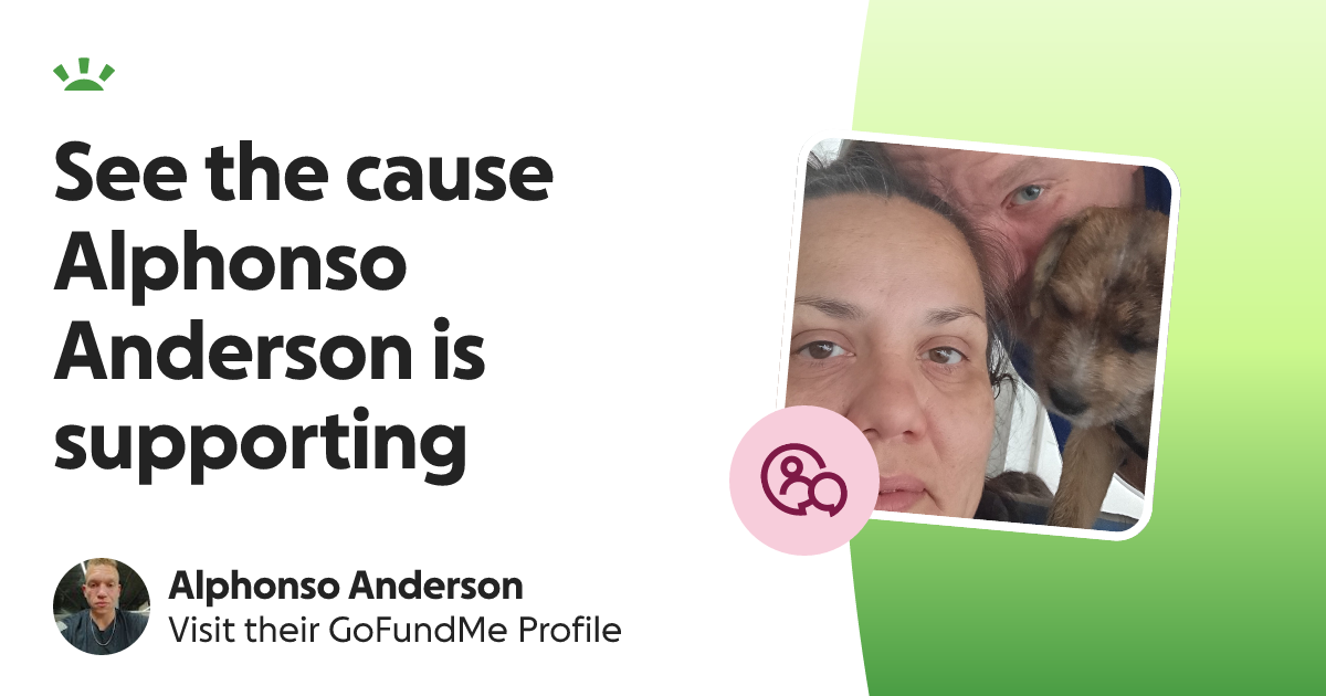Alphonso Anderson’s GoFundMe Profile