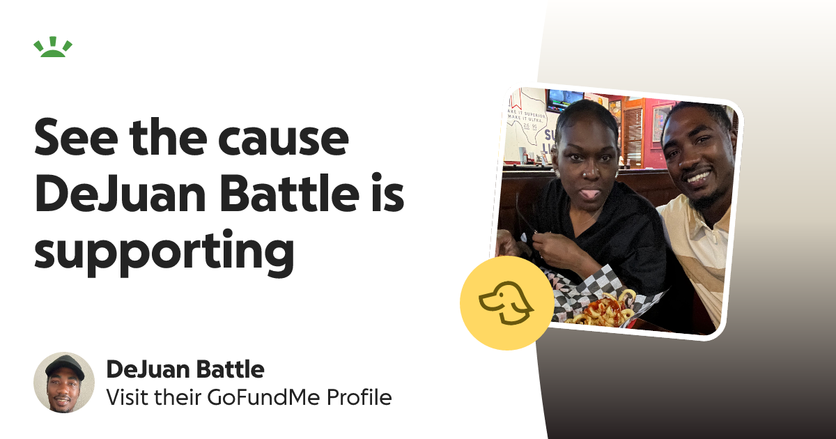 DeJuan Battle’s GoFundMe Profile