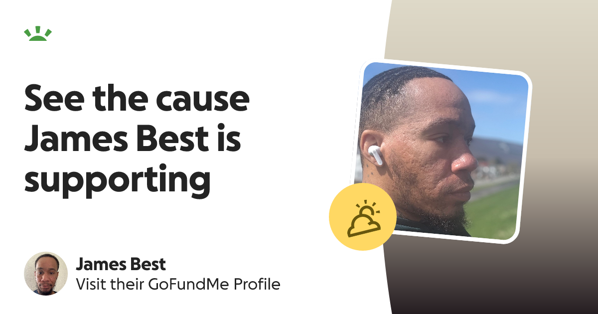 James Best’s GoFundMe Profile