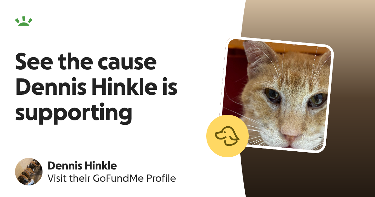Dennis Hinkle’s GoFundMe Profile