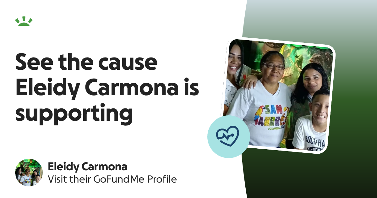Eleidy Carmona’s GoFundMe Profile
