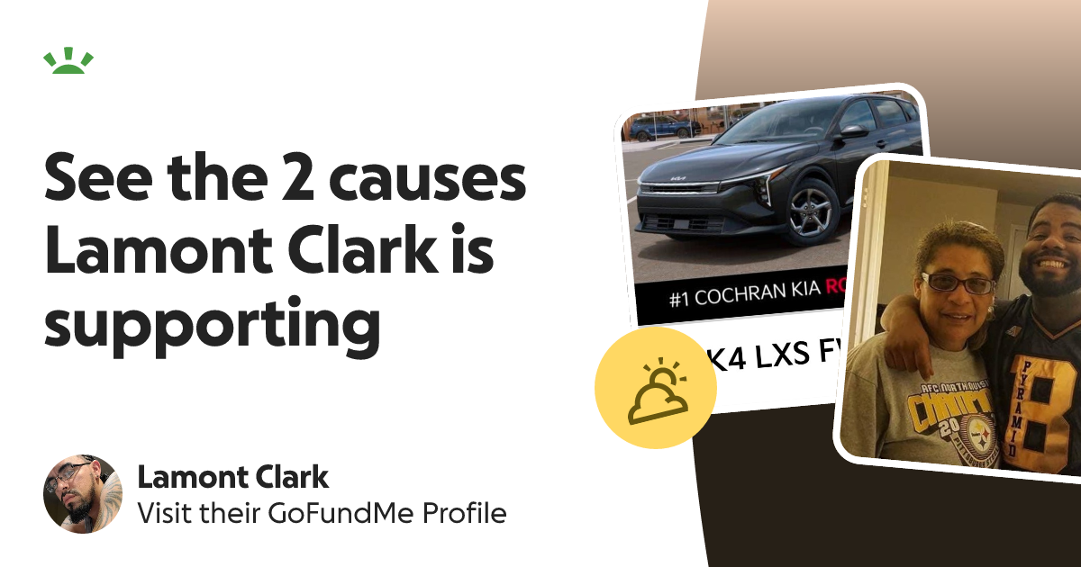 Lamont Clark’s GoFundMe Profile