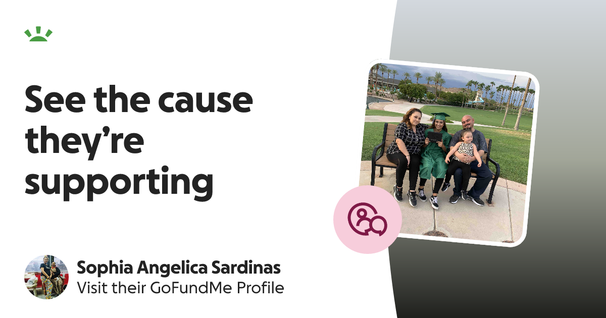 Sophia Angelica Sardinas’s GoFundMe Profile