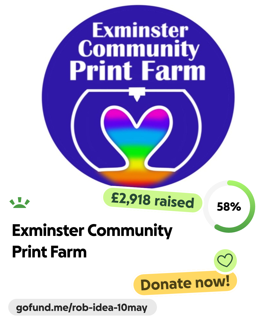 Fundraiser by Rob Allen : Exminster Community Print Farm