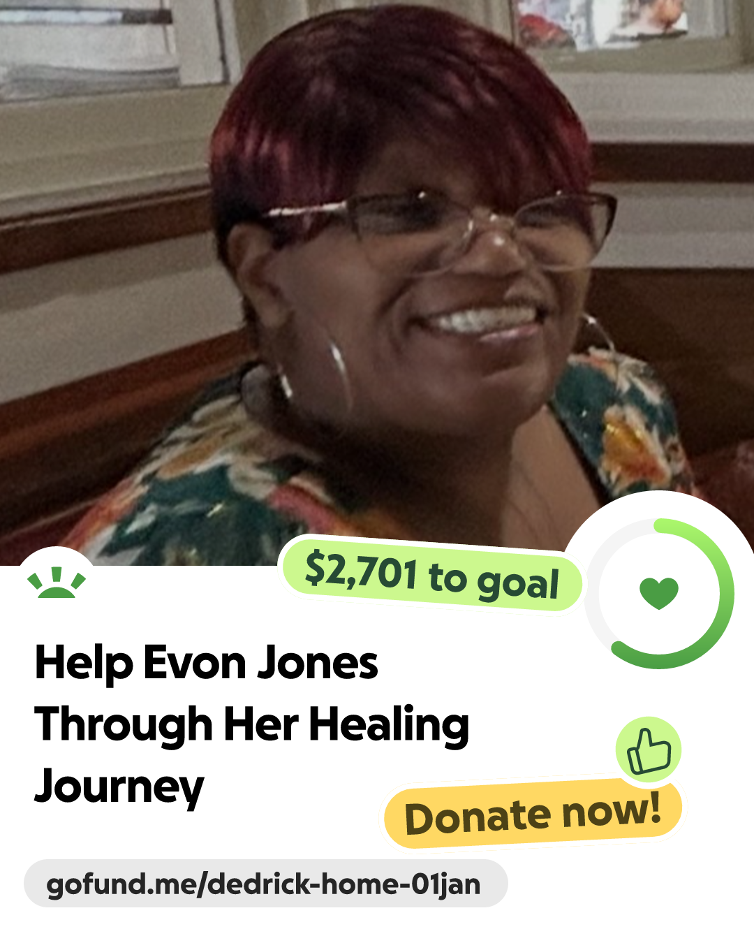 Fundraiser by Dedrick Dock : Help Evon Jones Through Her Healing Journey