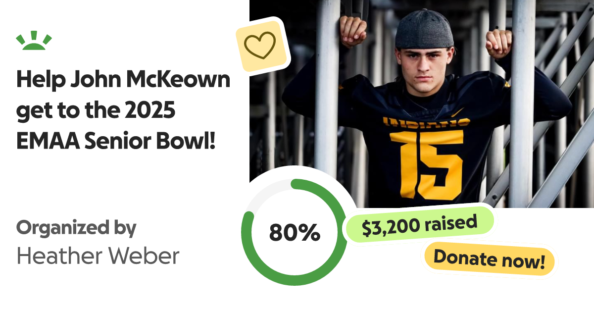 Fundraiser by Heather er Help John McKeown get to the 2025 EMAA