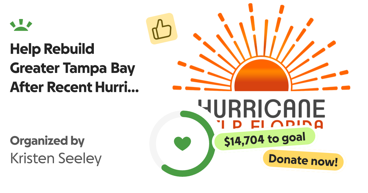 Fundraiser by Kristen Seeley Help Rebuild Greater Tampa Bay After