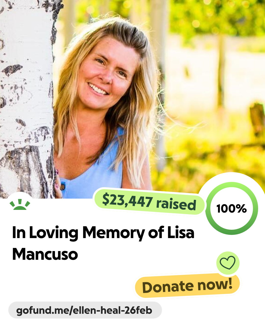 Fundraiser for Stephen Mancuso by Ellen Northrop : In Loving Memory of ...