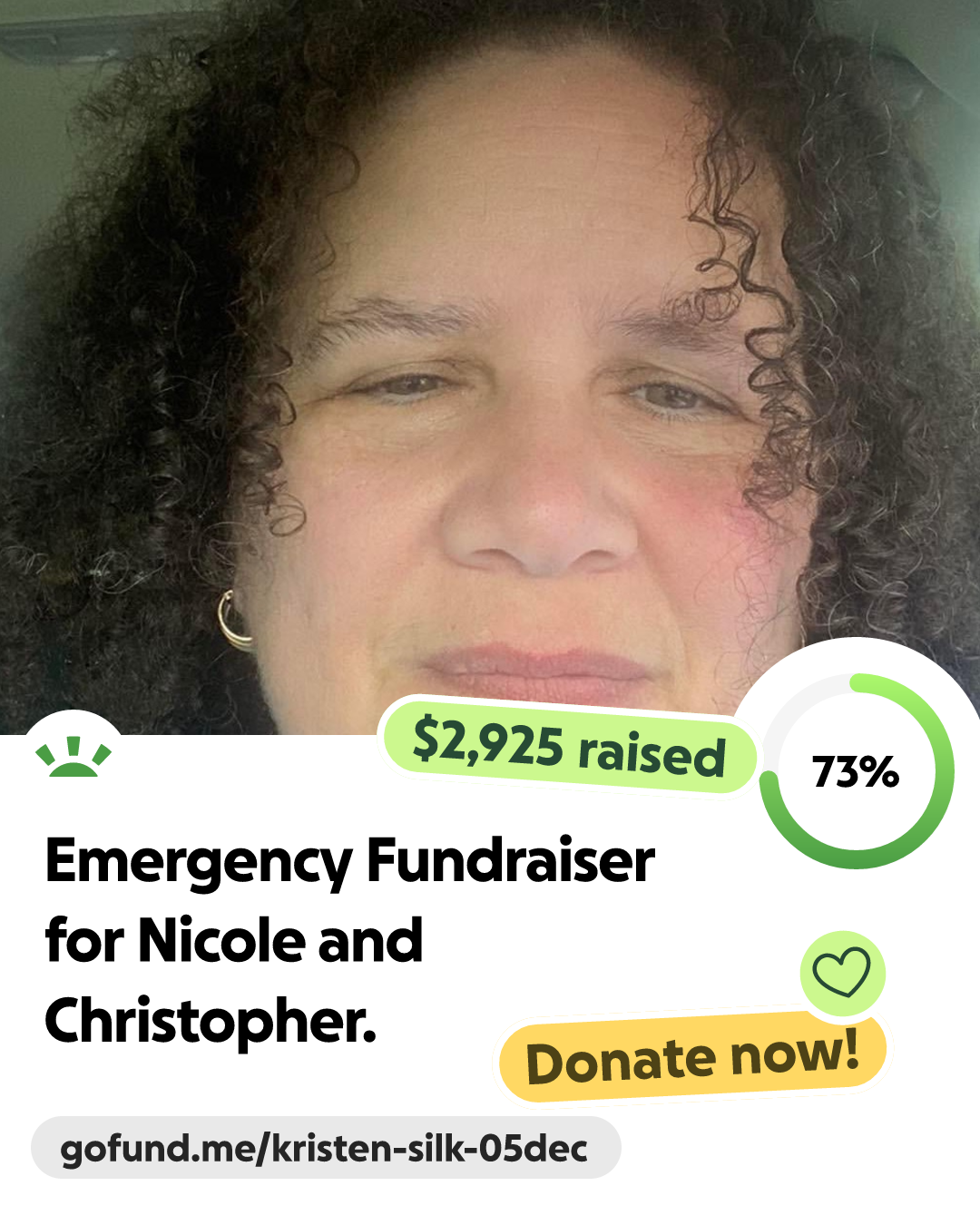 Fundraiser by Kristen Handricken : Emergency Fundraiser for Nicole and ...