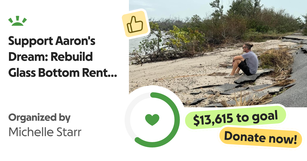 Fundraiser by Michelle Starr Support Aaron's Dream Rebuild Glass