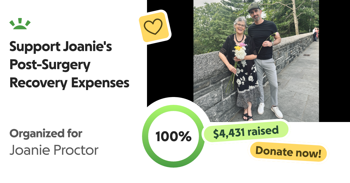 View of Fundraiser for Joanie Proctor by Sylvan Magnus : Support Joanie's Post ...