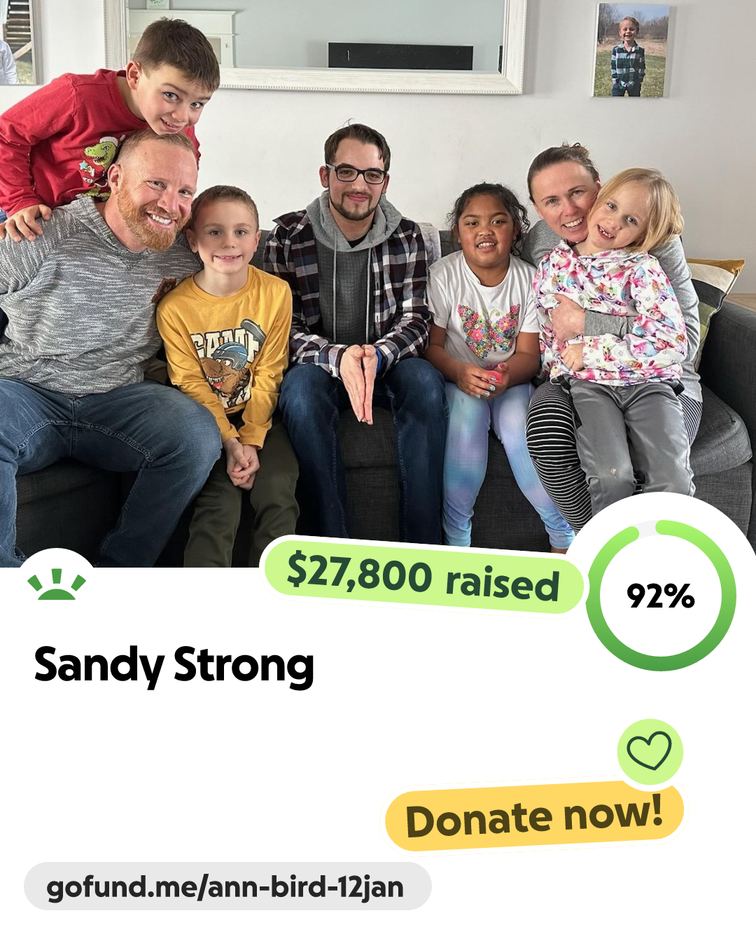 Fundraiser for Coleen Groen by Ann Croydon : Sandy Strong